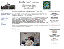 Tablet Screenshot of brooke.wvassessor.com